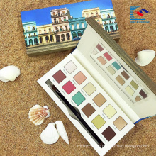 High Quality customized logo eyeshadow palette with magnetic